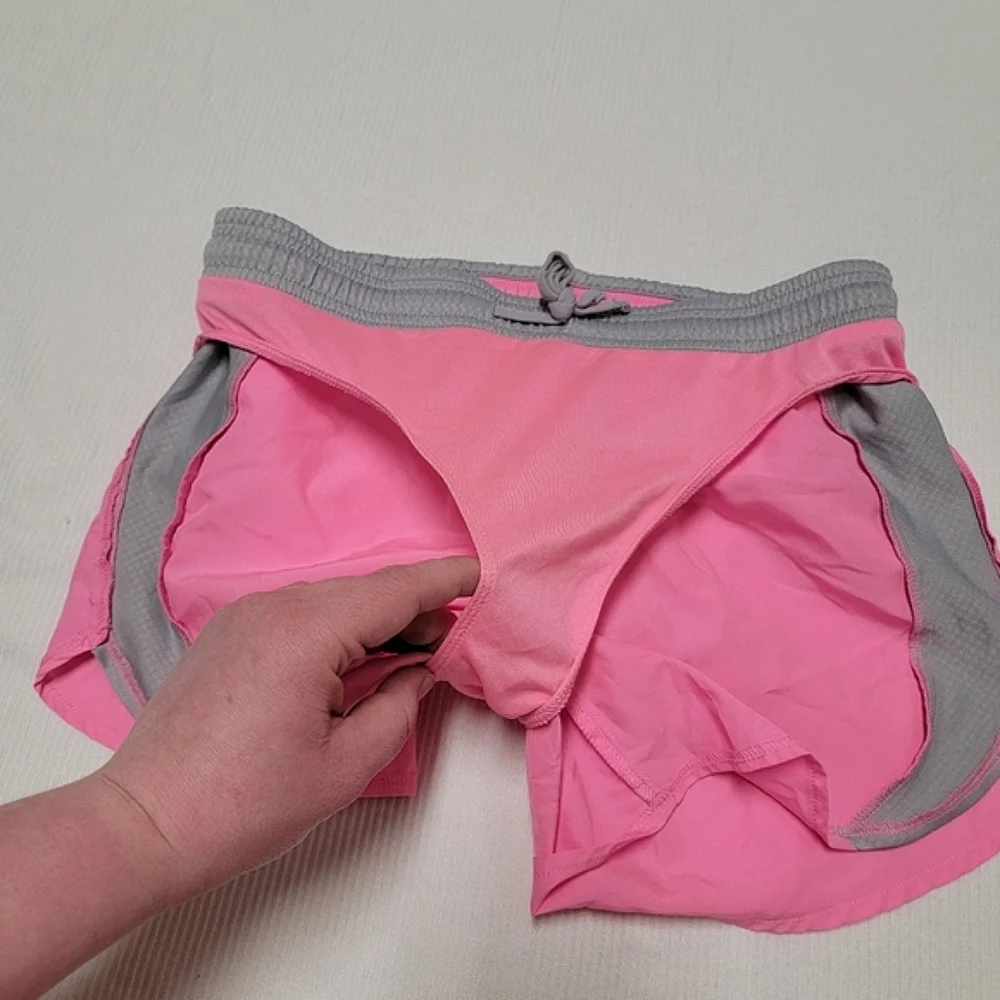 Pink Athletic Shorts Danskin Now Lined Size XS Running Shorts